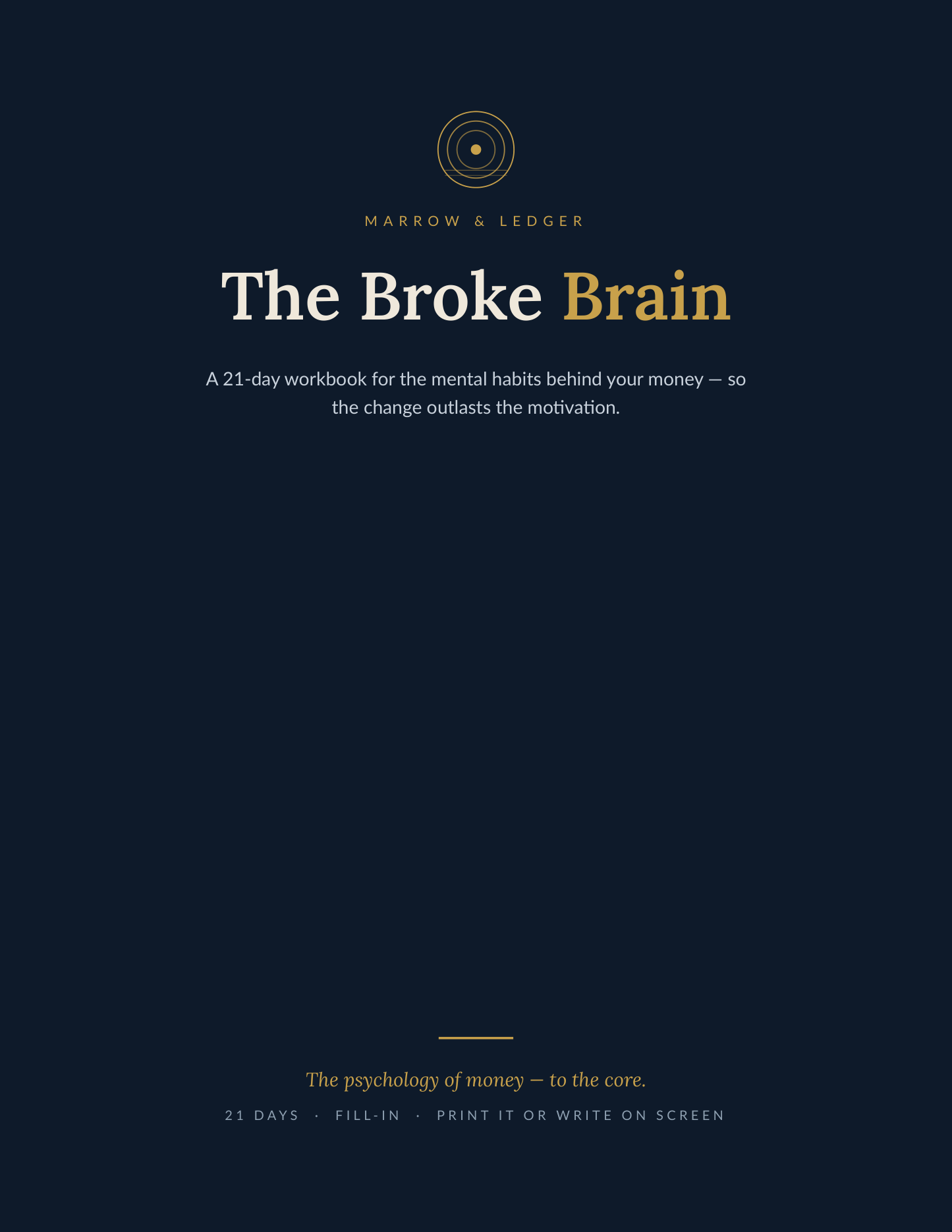 The Broke Brain