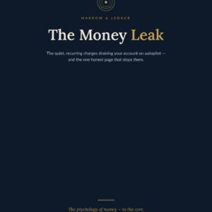 The Money Leak